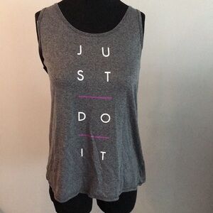 NIKE DriFit JUST DO IT Workout Tank Top Size Large